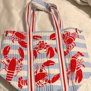 Gretchen Scott Designs Red Lobster Tote